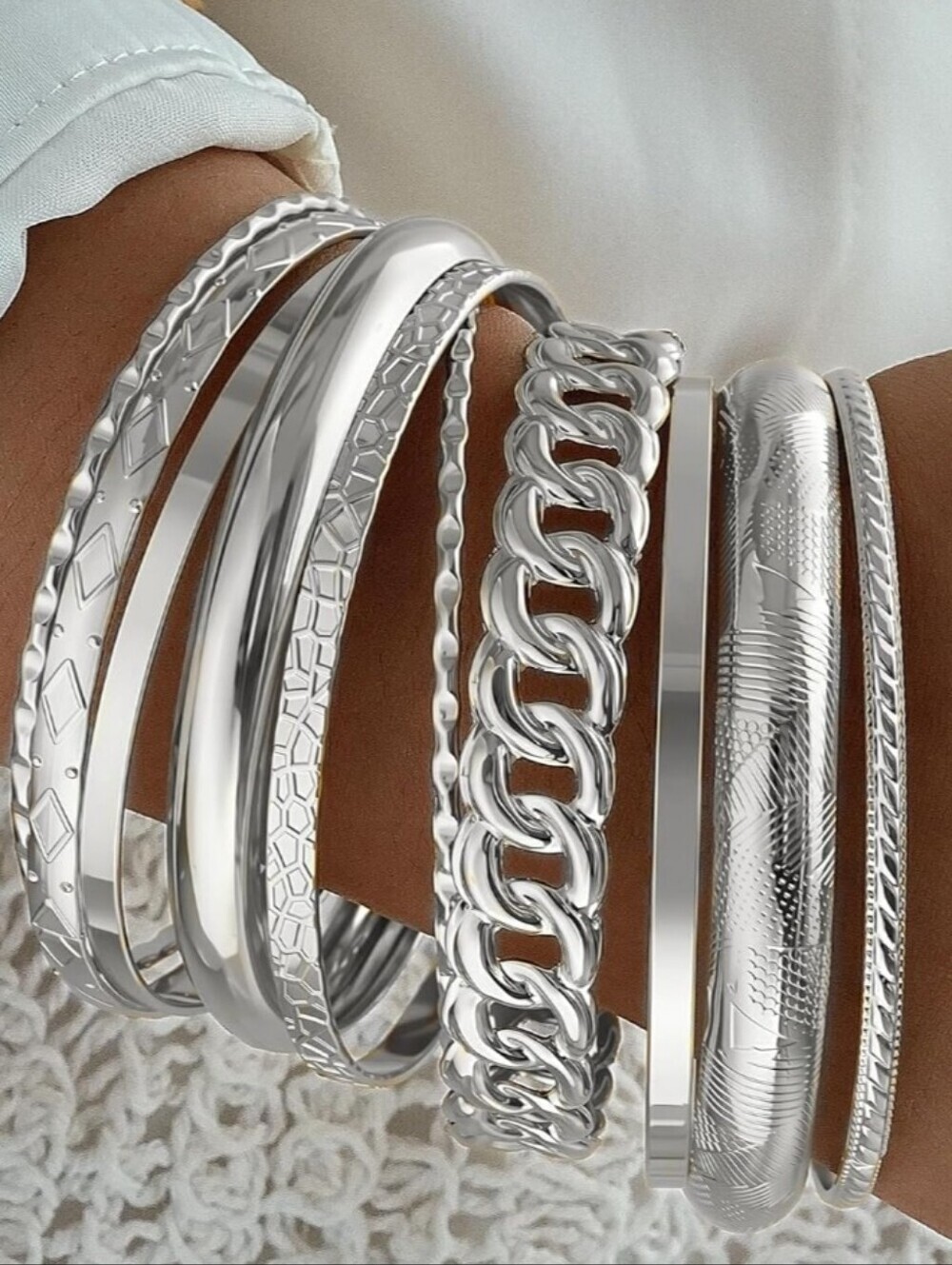 Multi-Stack Bracelet Set - Women Jewelry